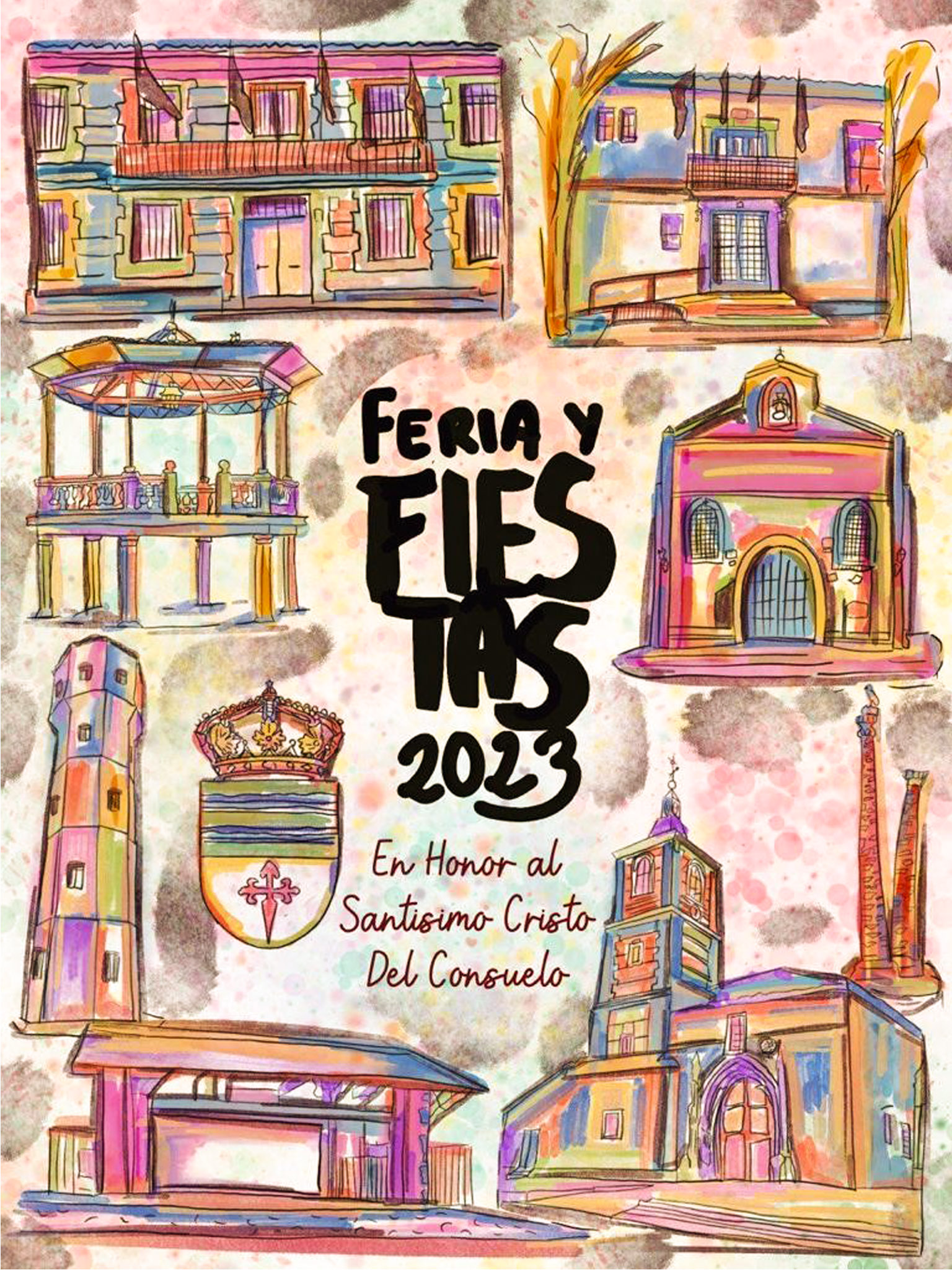 Fiestas patronales en honor al Santísimo Cristo del Consuelo 2023 La Villa de Don Fadrique